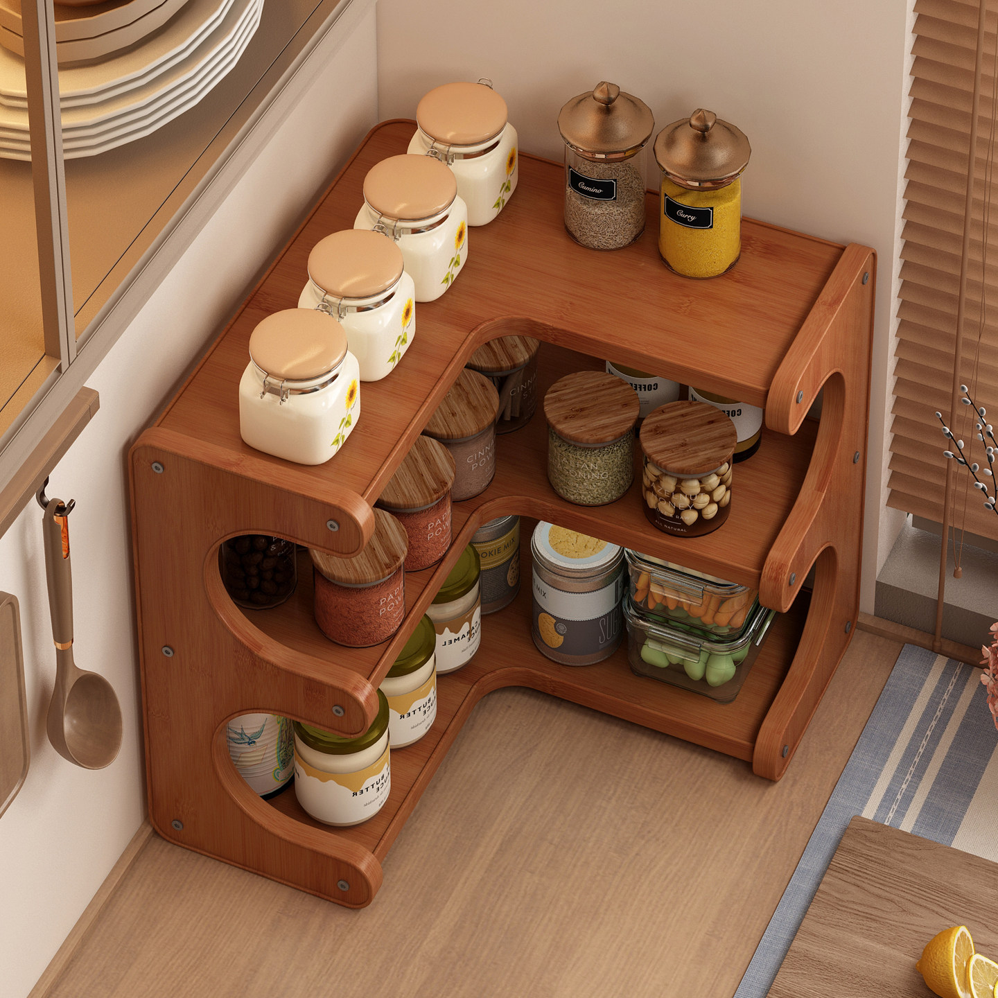 多功能桌面置物架收纳架