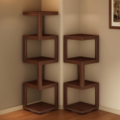 【可360°旋转】小窄转角书架