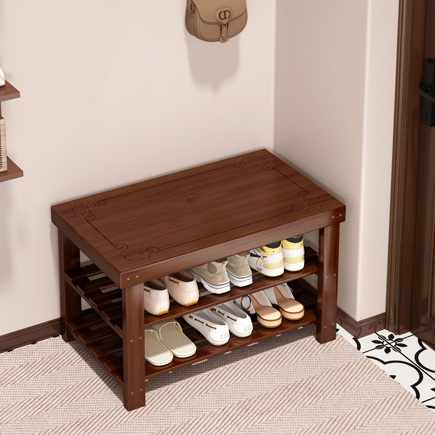 换鞋凳简易现代可坐鞋柜