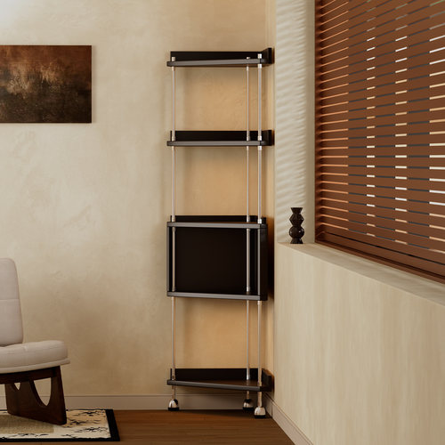 转角书架强悍承重多层收纳