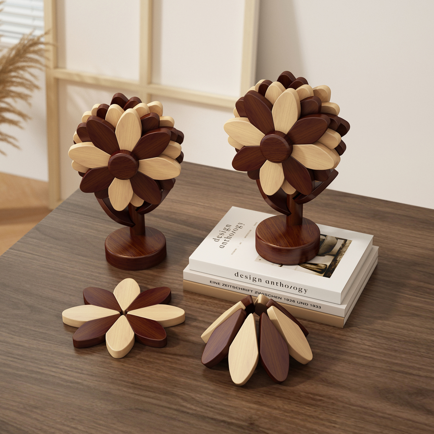 高颜值防滑放烫向日葵餐垫