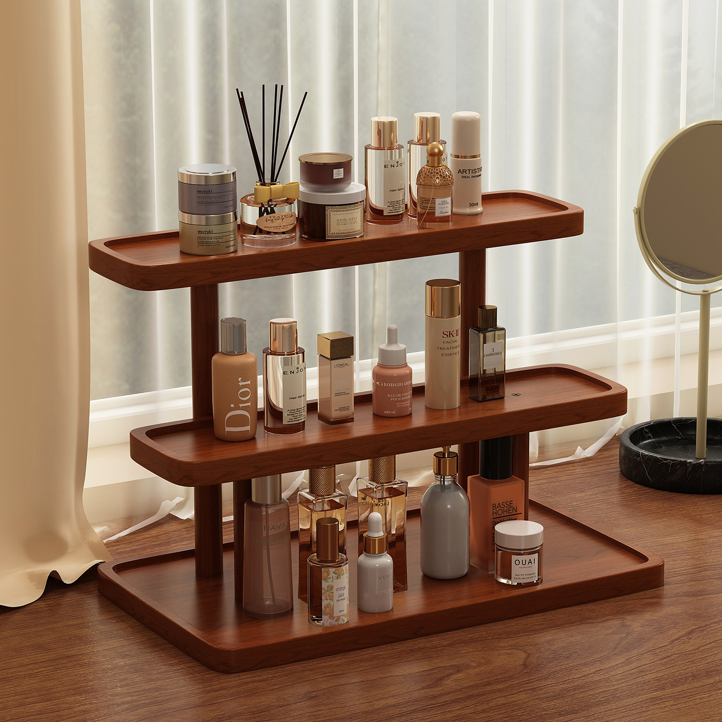 桌面收纳小巧不占空间