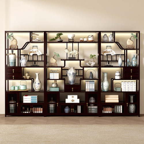 博古架多层收纳超强承重超稳不晃