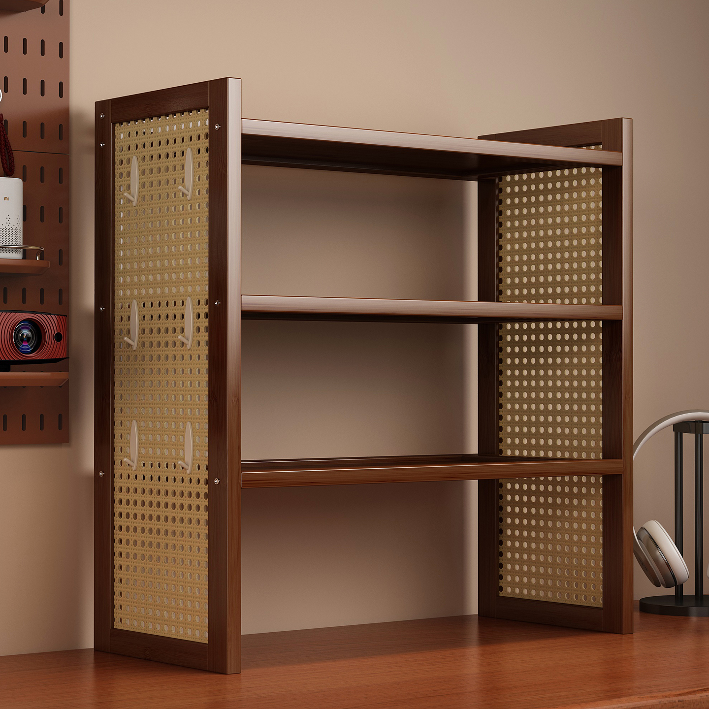 姿竹桌面置物架随心diy自由搭配