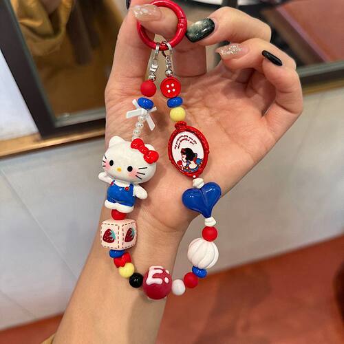 ins多巴胺卡通KT手机挂链