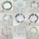 新中式 蝴蝶串珠手链女甜美清新平安喜乐手串学生情侣闺蜜手饰礼物