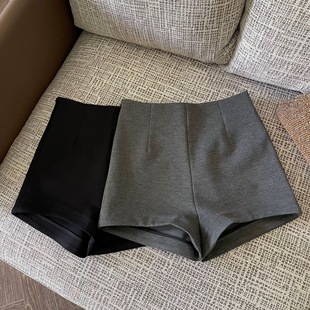 黑色小短裤女团高腰打底外穿2026夏季新款a字紧身休闲显瘦热裤子