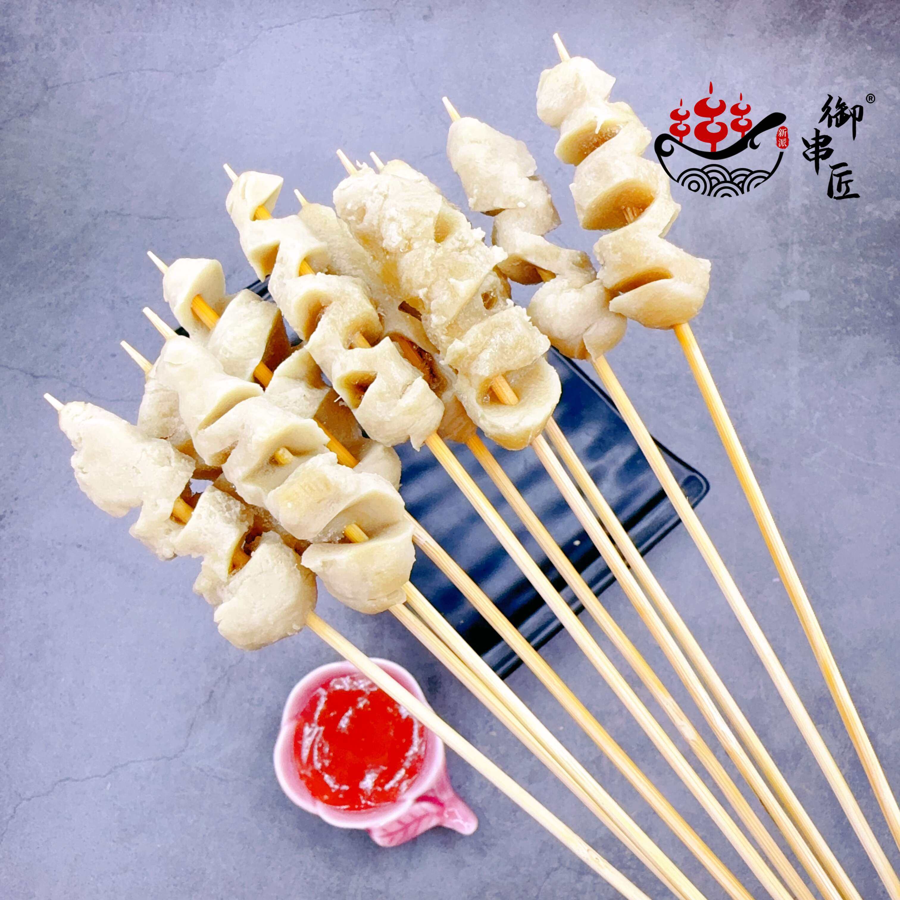 迷你小面筋小肉把把烧烧烤食材油炸串串铁板串串烧网红小串钵钵鸡