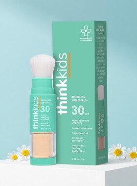 美国Thinkbaby涂刷式物理防晒霜SPF30隔离儿童户外出游紫外线防护