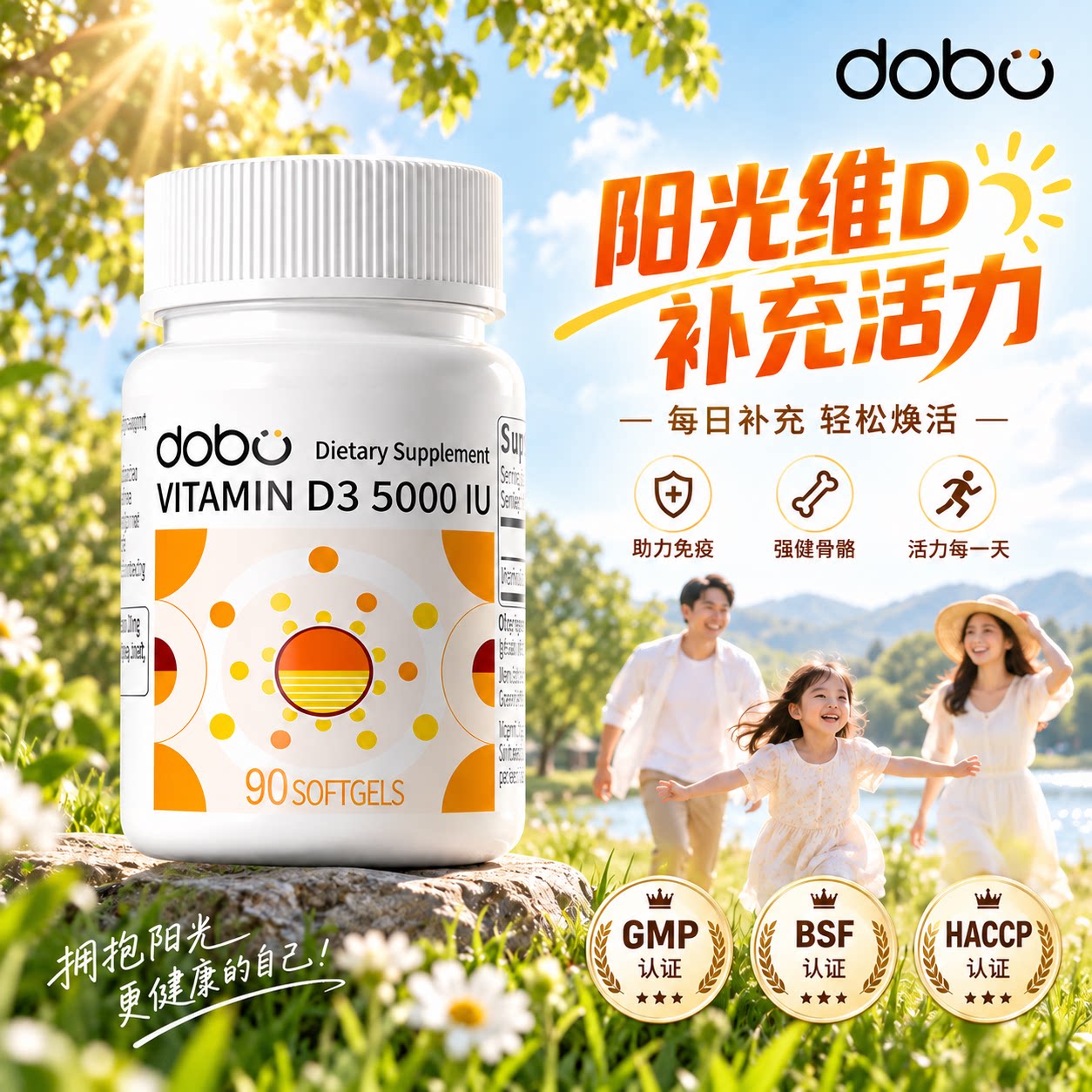 维生素d成人男女通用软胶囊