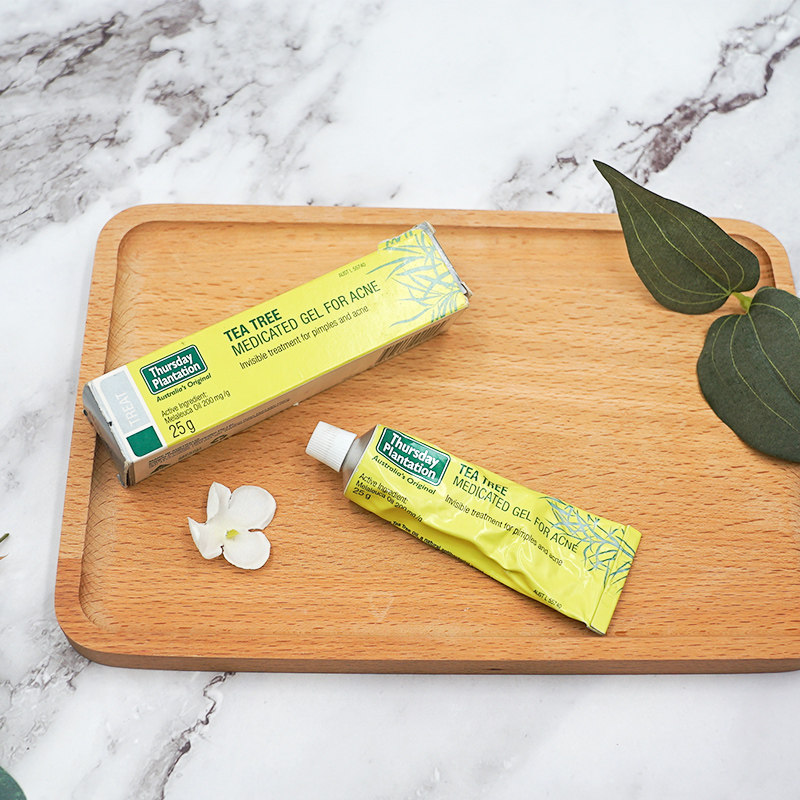 澳洲星期四农庄茶树祛痘凝胶祛痘印痘坑修复神器李佳琦膏前五强