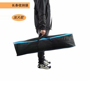 600D牛津布收纳袋鱼具包 杆收纳袋蛋卷桌收纳加长地垫竹席 账逢包