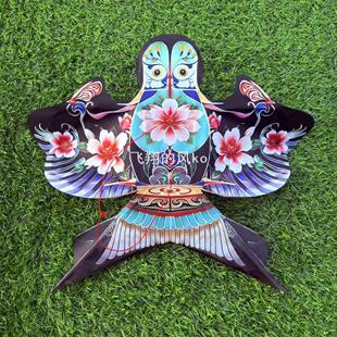 中式纸鸢复古燕子风筝小礼物传统沙燕国潮风筝摆件工艺品小礼物