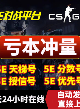5ecsgo账号5e受信优先号csgo5e账户低分号小号白号5e分数号天梯号