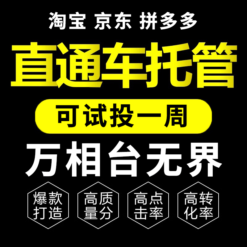 淘宝天猫店铺代运营网店新开店铺整店托管优化直通车推广运营