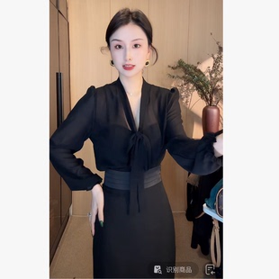 刘欣服饰 新款减龄显瘦上衣洋气百搭夏季时尚上衣设计感3658