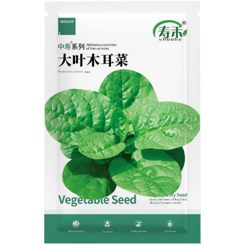 Wooden ear vegetables, small green vegetables, balcony pott