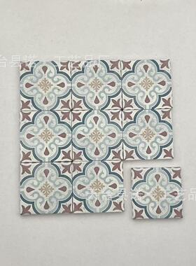 1:12dollhouse娃娃屋微缩场景摆件地板DIY简约风格迷你木质地板