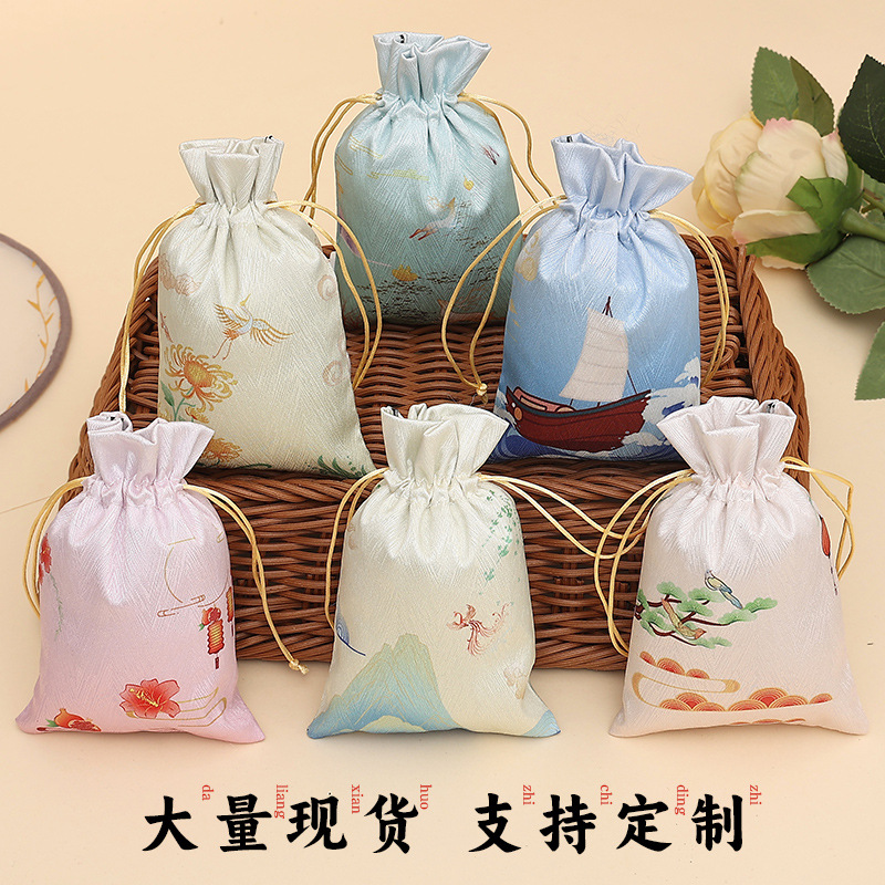 Loong Boat Festival sachet bag empty bag antique bouquet po