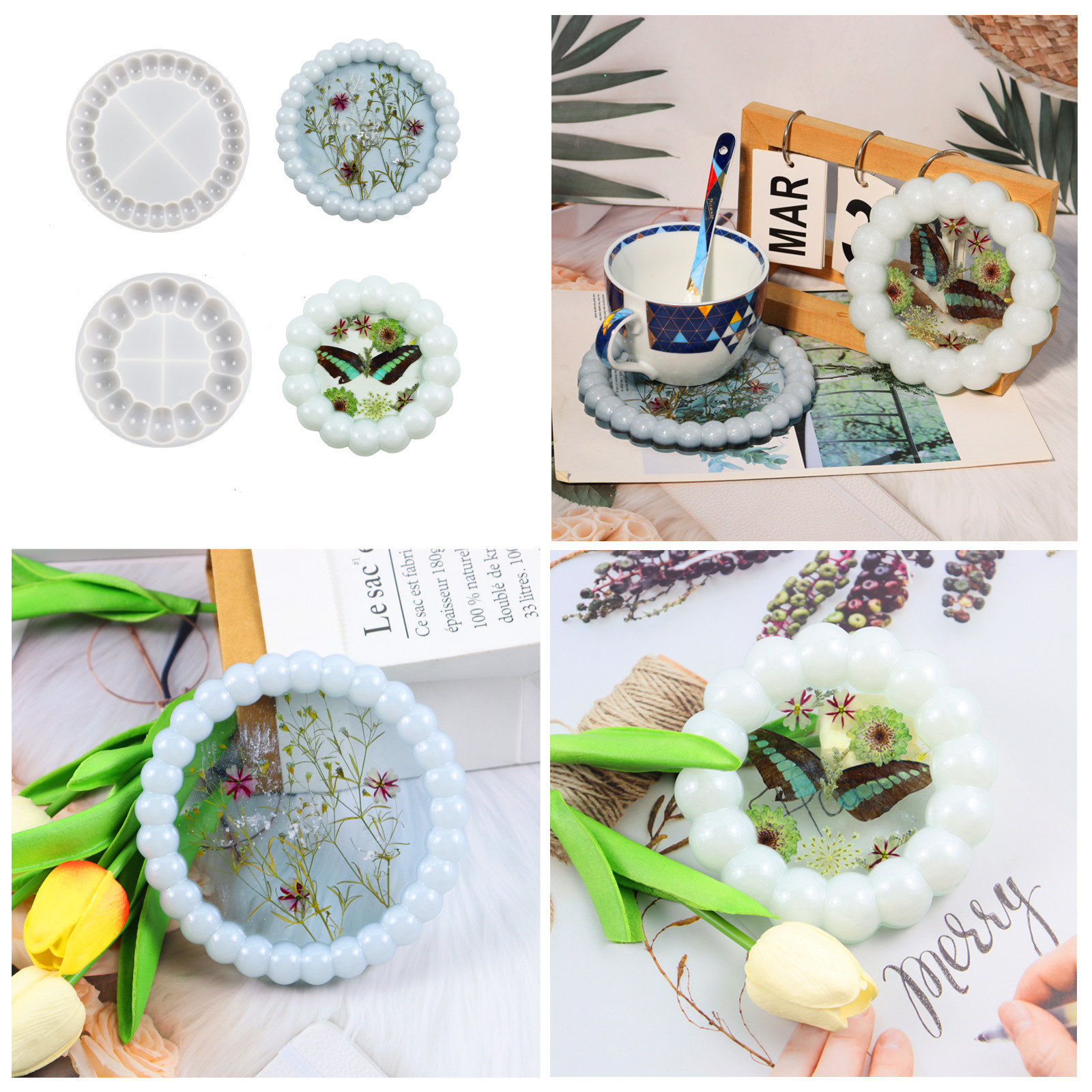 Fat Yaya DIY Crystal Dropping Glue Mold High Mirror Bubble