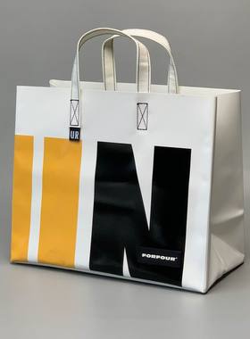 FOUFOUR CAKE 704环保便携bag手提购物袋旅行包极简瑞士FREITAG风