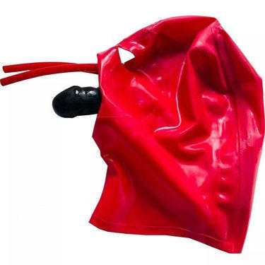 乳胶头套 全包 长鼻管 内置口塞 高弹力 定制