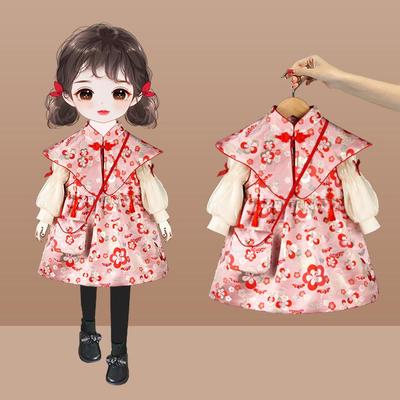 儿童国风过年拜年服新年衣服