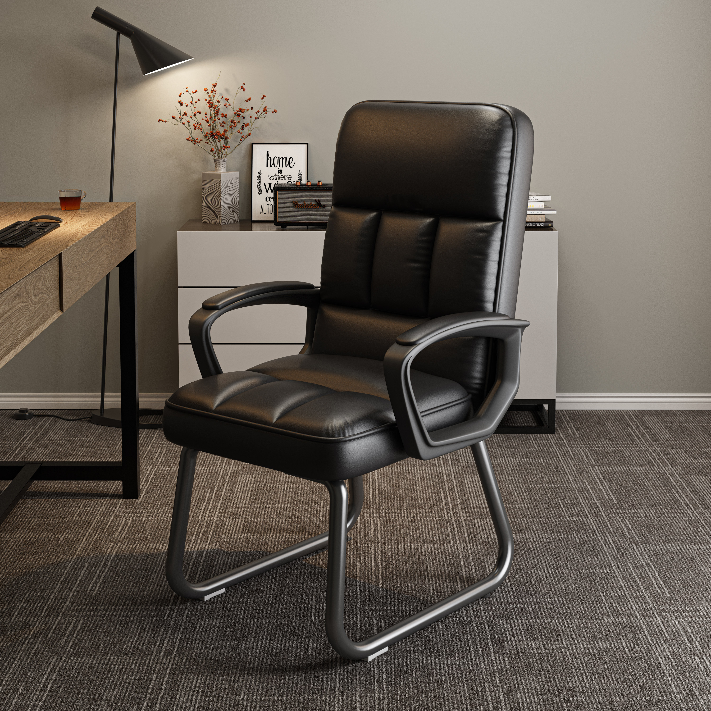 【多件多折】弓形办公椅舒适久坐