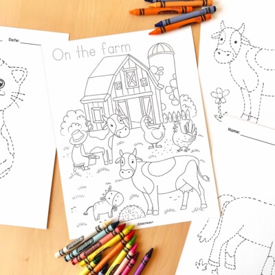 宝宝运笔描边本幼儿园绘画本