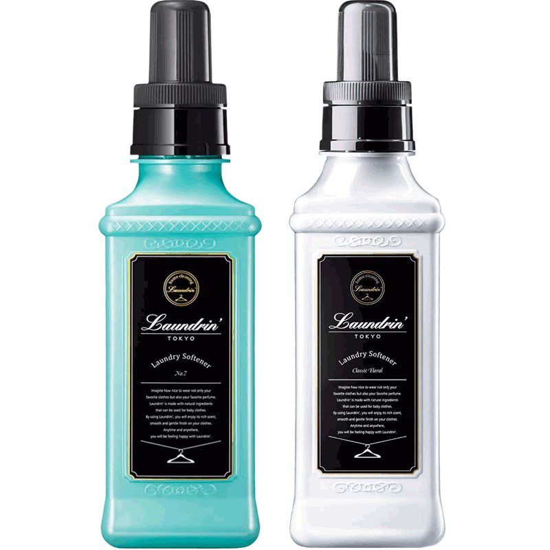日本原装laundrin朗德衣物柔顺剂