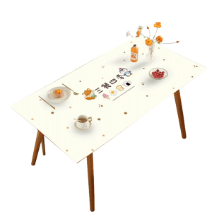 餐桌布防水防油免洗防烫高级感北欧长方形茶几桌垫台布桌子保护垫