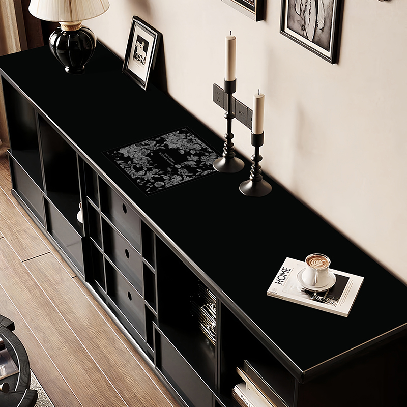 长方形桌布轻奢高级感台面保护垫