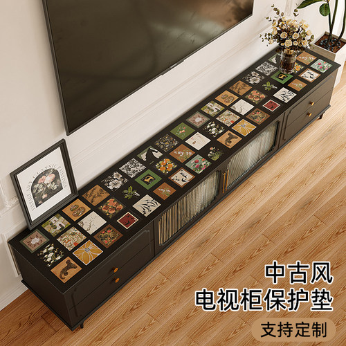 pvc电视柜长条桌垫防油防水防烫