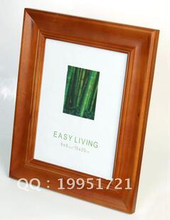 7-16寸实木相框摆台长方形A4画框摆件挂墙装饰带玻璃简约现代像框