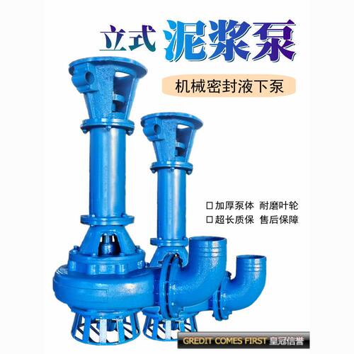 YZ立式液下渣浆泵大流量泥浆泵耐磨河底池塘清淤洗沙厂专用洗沙泵