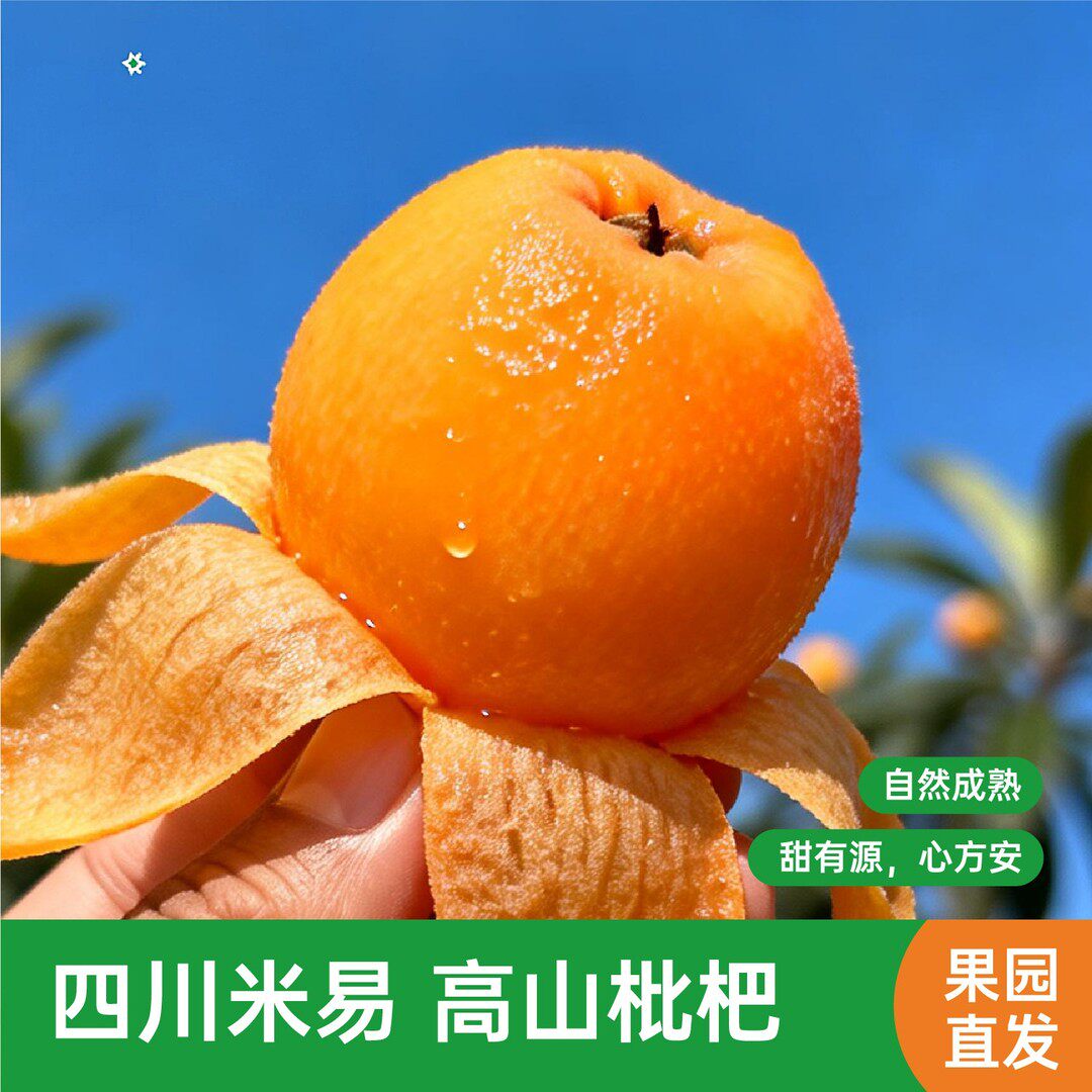【顺丰速运】四川攀枝花米易高山鲜枇杷1/3斤装现摘发