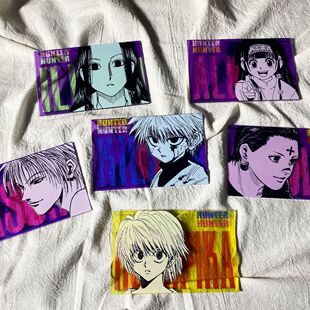 全职猎人亚克力艺术卡奇犽西索伊尔迷库洛洛酷拉皮卡凯特生日礼物