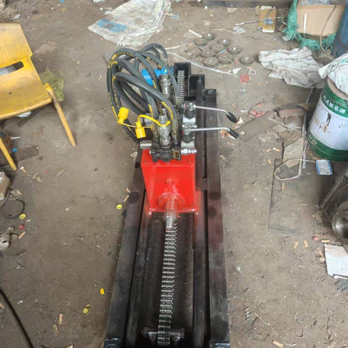 水钻机液压小型顶管机过路打孔机全自动自来水穿越穿孔机入户新款