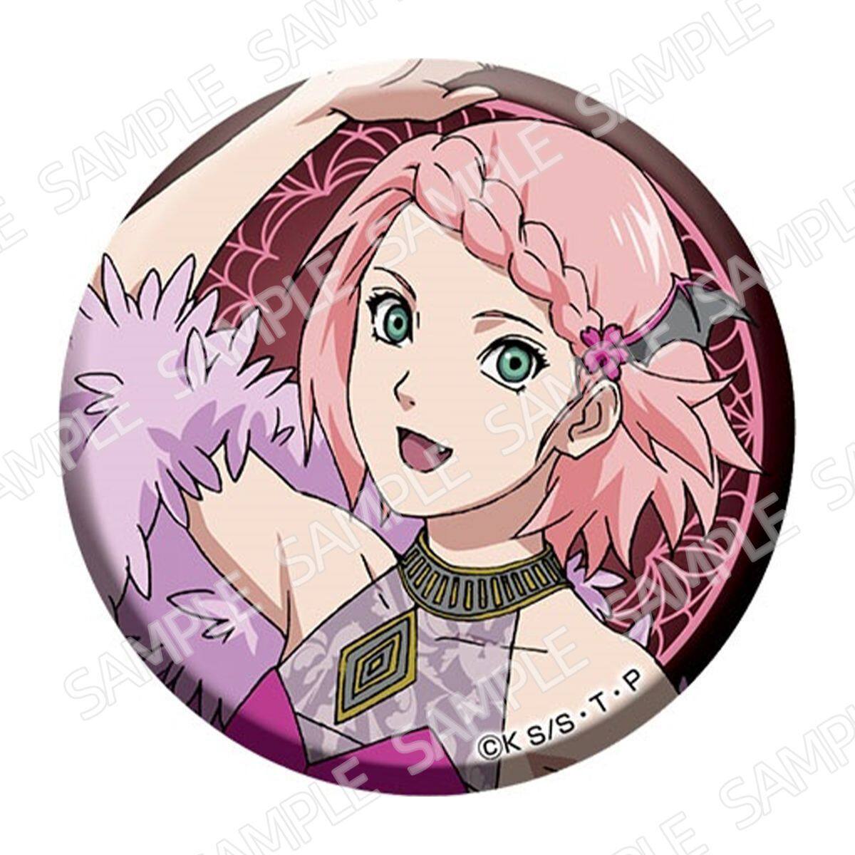 Yun火影忍者小樱动漫徽章春野樱复古风格胸周边吧唧