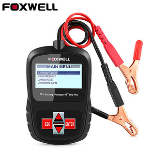 FOXWELL BT100PRO 12VCar Battery Tester for Flooded电瓶检测