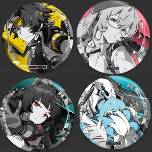 绝区零影画系列徽章马口铁吧唧58mm高颜值同人周边谷子挂饰礼物