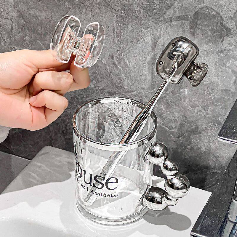 家用牙刷收纳夹便携旅行牙刷防尘保护帽收纳盒便携牙刷头保护套