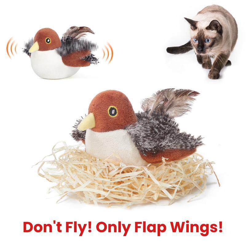 Cat Toys Flapping BirdDo Not Fly Likelike Chirping Cat