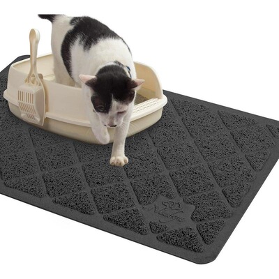 Niubya Premium Cat Litter Mat Litter Box Mat with Nonslip