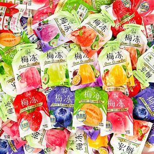 溜溜梅梅之冻480g蒟蒻果冻青梅布丁冻酸甜办公休闲零食小吃散装
