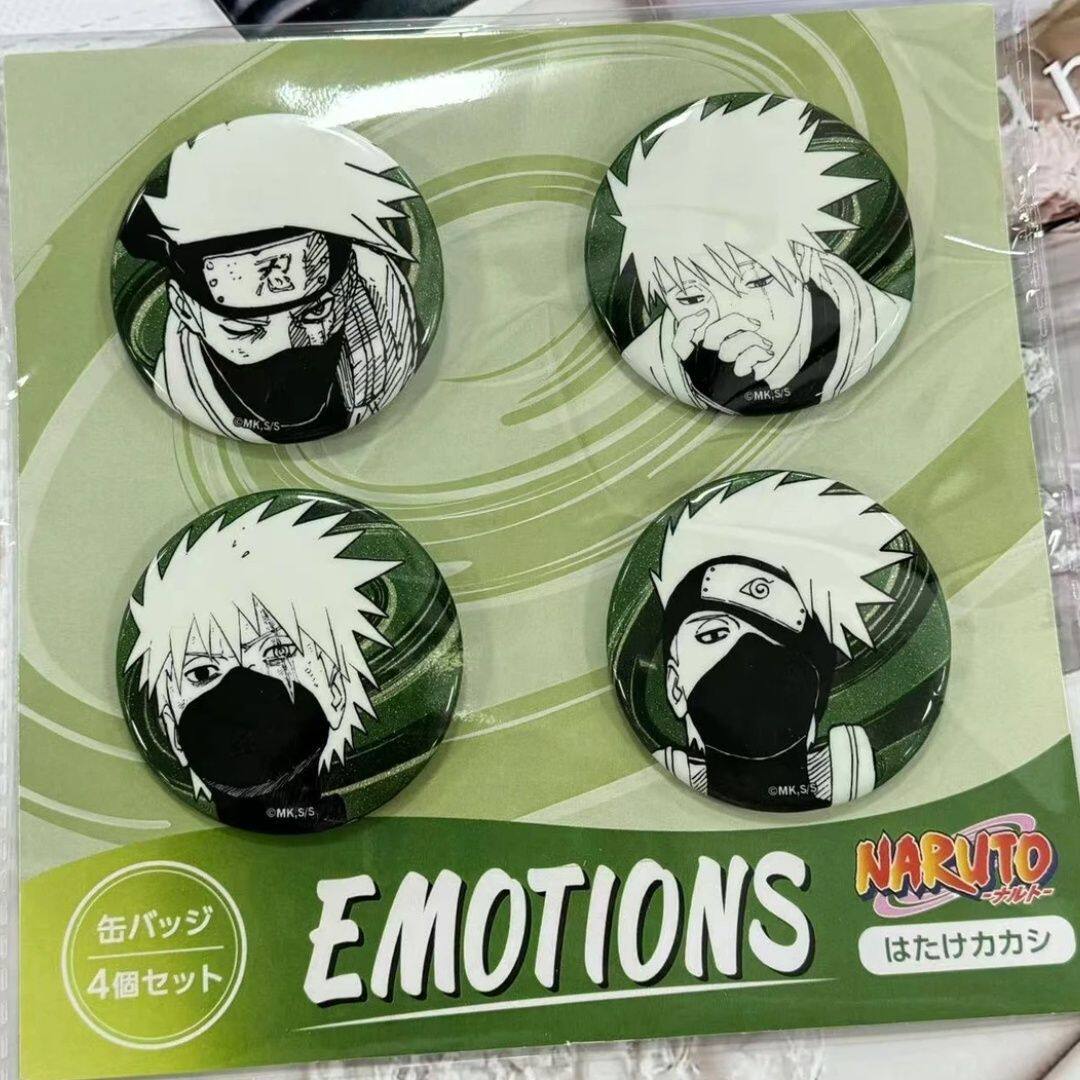 火影忍者吧唧卡卡西25周年个人池徽章谷子马口铁书包挂件颜值礼物