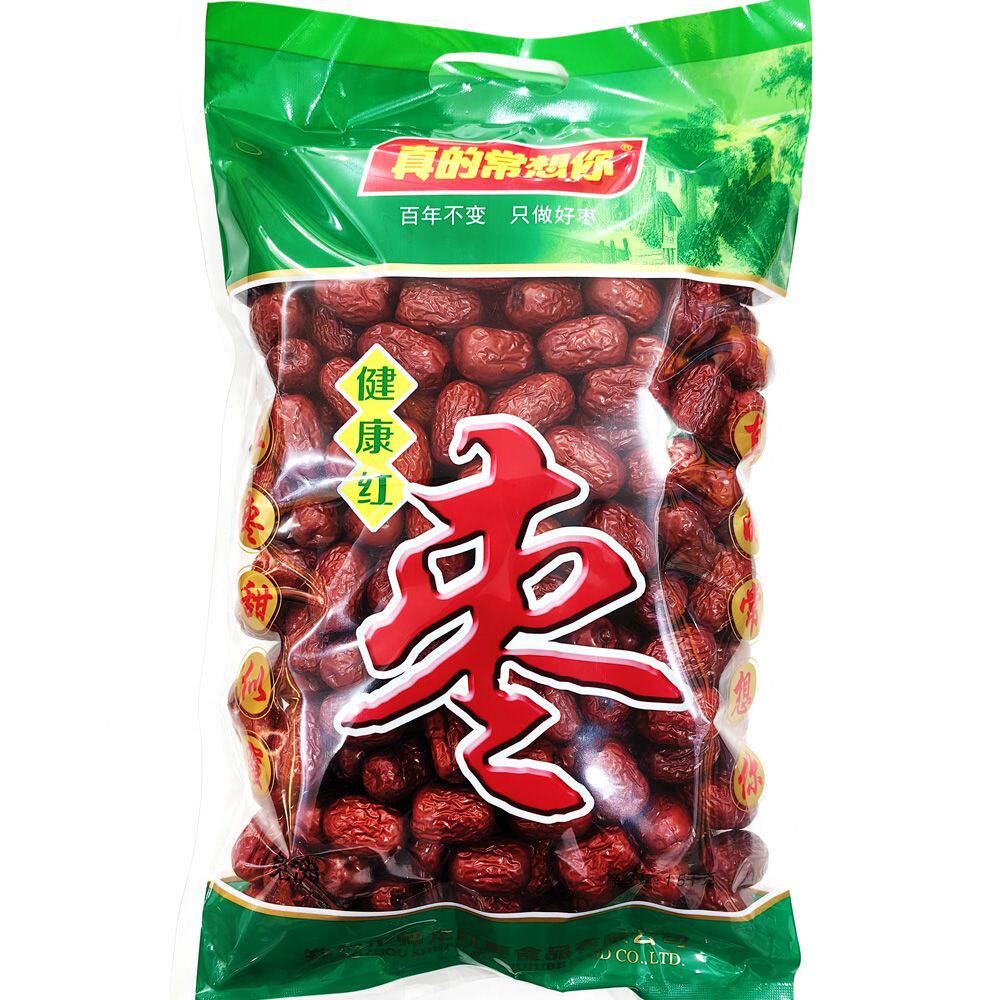 真的常想你健康红枣1500g一级大枣河南帅龙新疆若羌免洗红枣特产