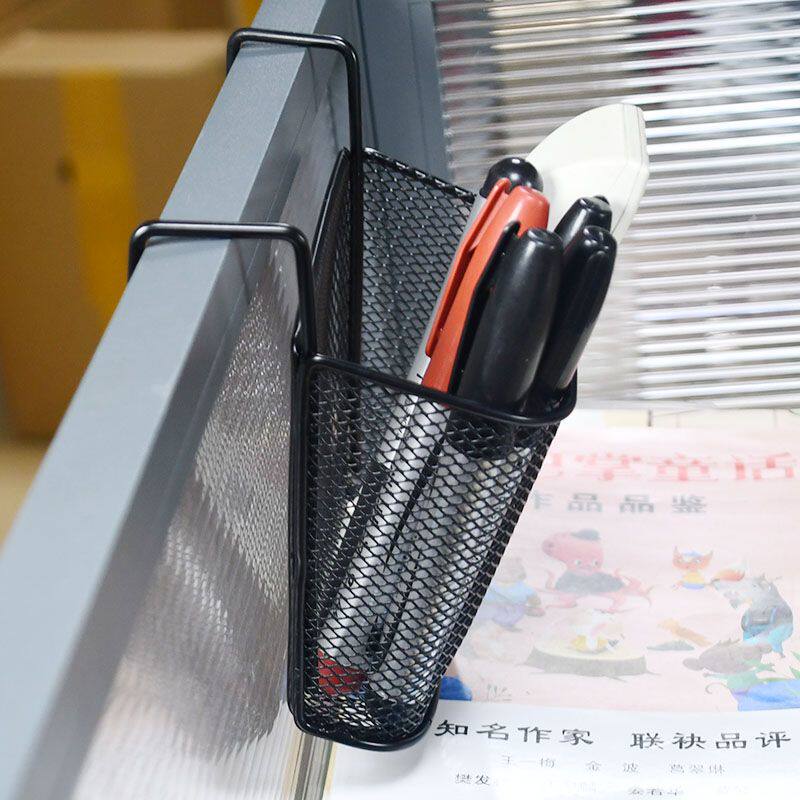 办公桌挂篮床头边宿舍多功能挂架笔筒文具收纳寝室悬挂式置物架