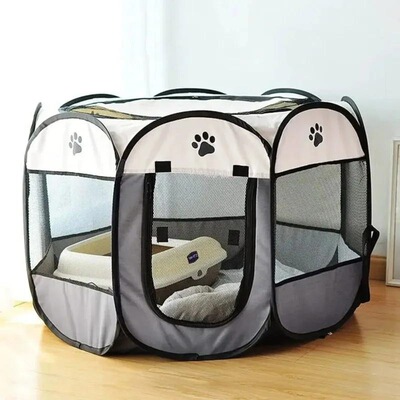 Portable Foldable Pet Tent Portable Outdoor Small Dog Cages