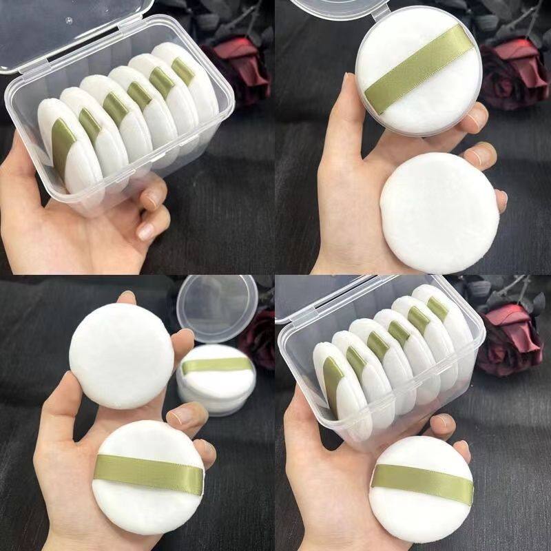 散粉植绒粉扑毛绒短绒面化妆定妆粉扑蜜粉干粉粉饼宝宝痱子粉粉扑